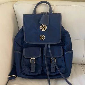 Tory Burch Piper Nylon Flap Backpack